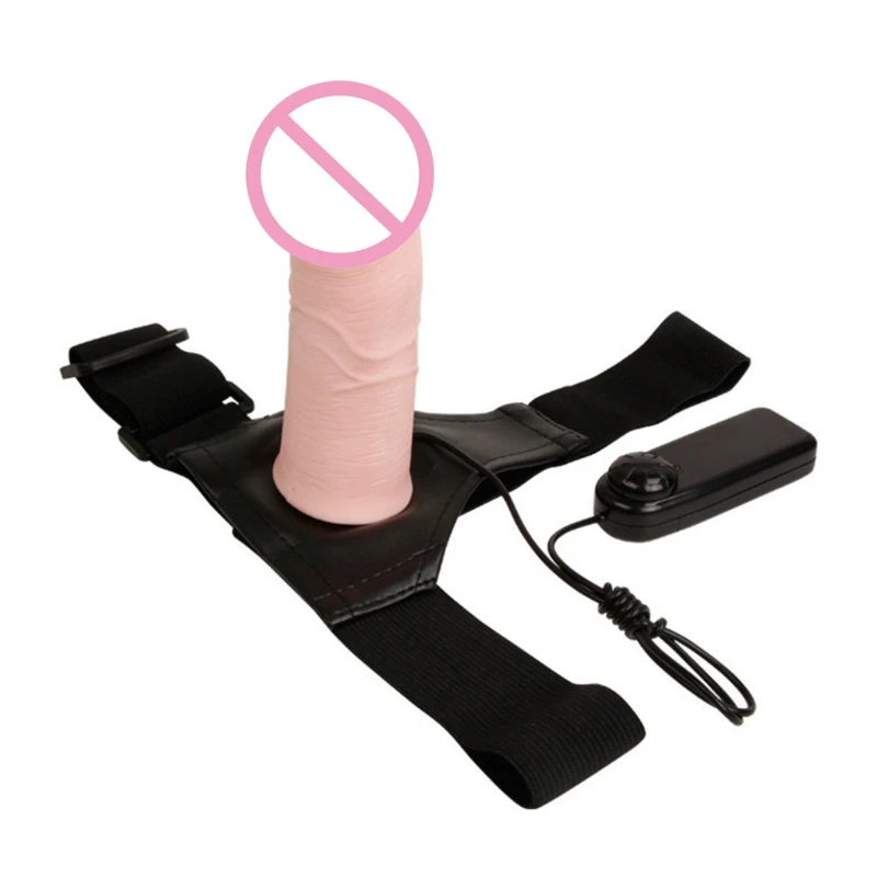 Фаллоимитатор с регулируемым полым планшетом реалистичный вибратор трусики