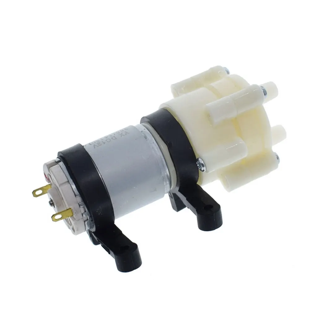 

Aquarium Air Pump Mini Electric Fresh Water Pump R385 DC 6-12V For Fish Tank Water Cooled 1.5-2L Micro Diaphragm Water Pump