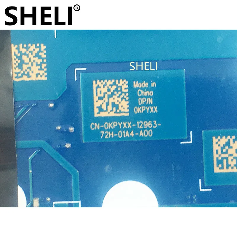Шели материнская плата для ноутбука DELL Alienware 15 R3 17 R4 I7 6700HQ 0KPYXX CN LA D751P|Материнские