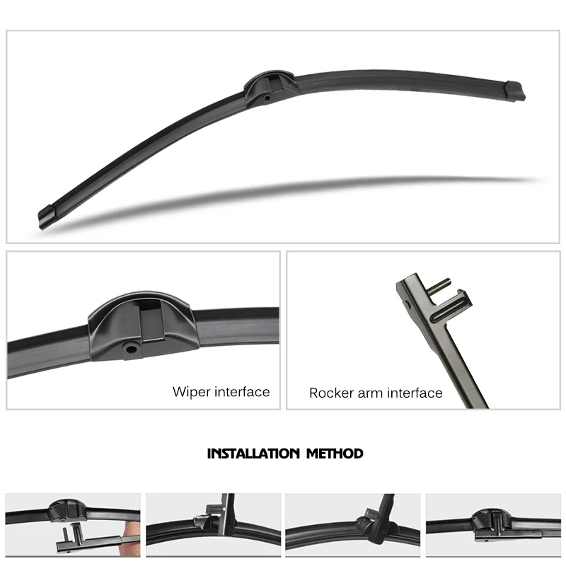 KAWOO For Mercedes-Benz S-Class W220/W221 Car Soft Rubber Windcreen Wiper Blades Model Year From 2000 To 2013 Fit Side Pin Arm | Автомобили