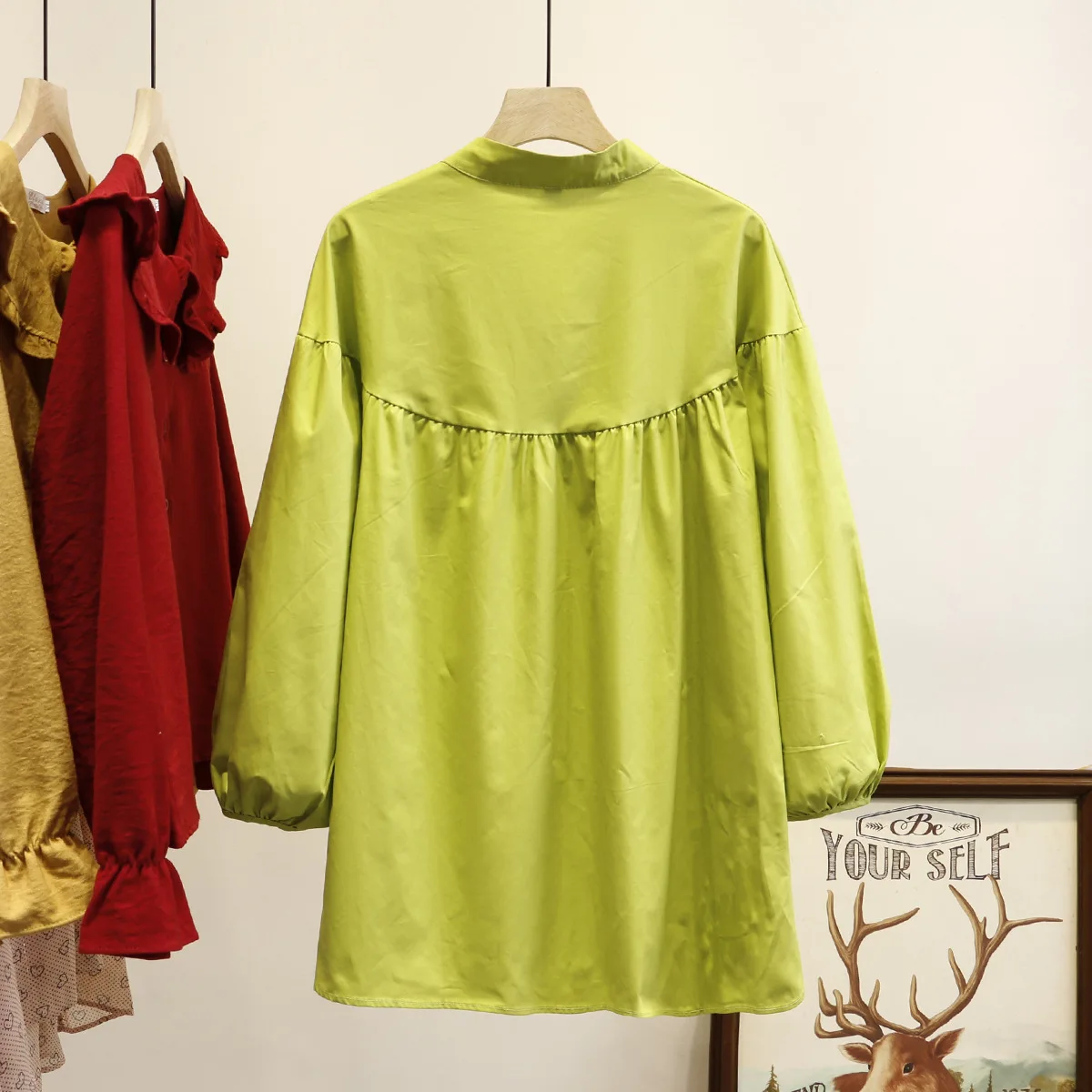 Свободное женское платье из тенселя 2020 Весенняя мода размера плюс повседневное