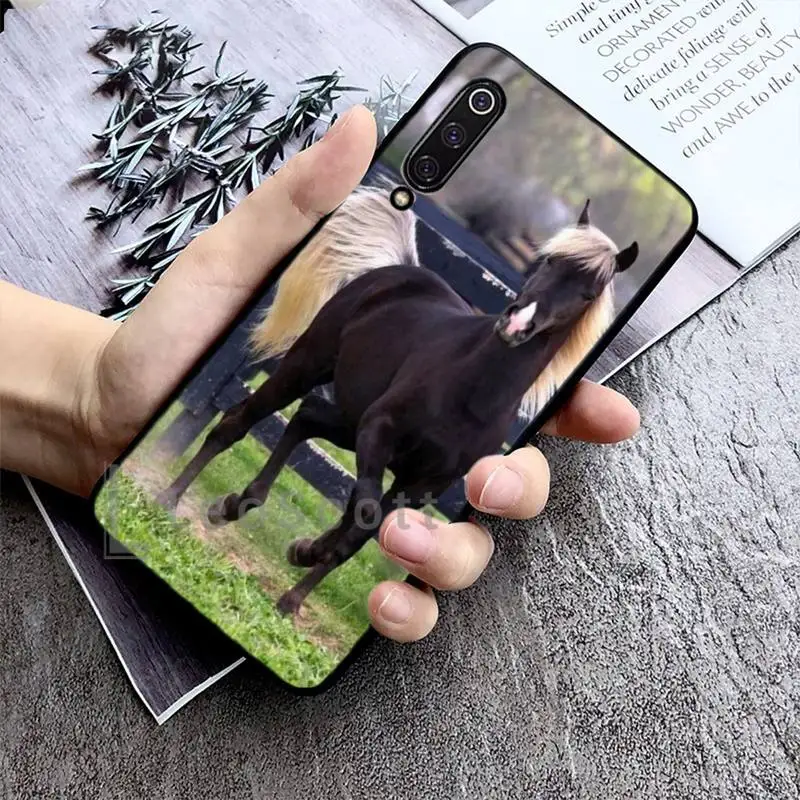 

Cool animal horse Phone Case For Xiaomi Mi A1 A2 5 6 6PLUS 8 9 SE Lite MIX 2 2S MAX 2 3 Pocophone F1 cover funda coque