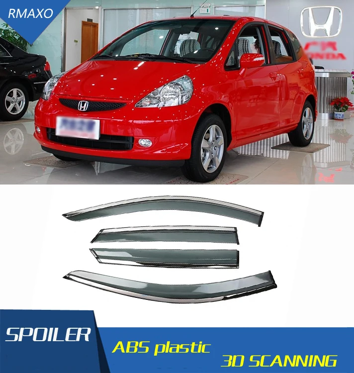 Защитный козырек на окна для HONDA FIT JAZZ 2003-2004 защита от солнца и дождя