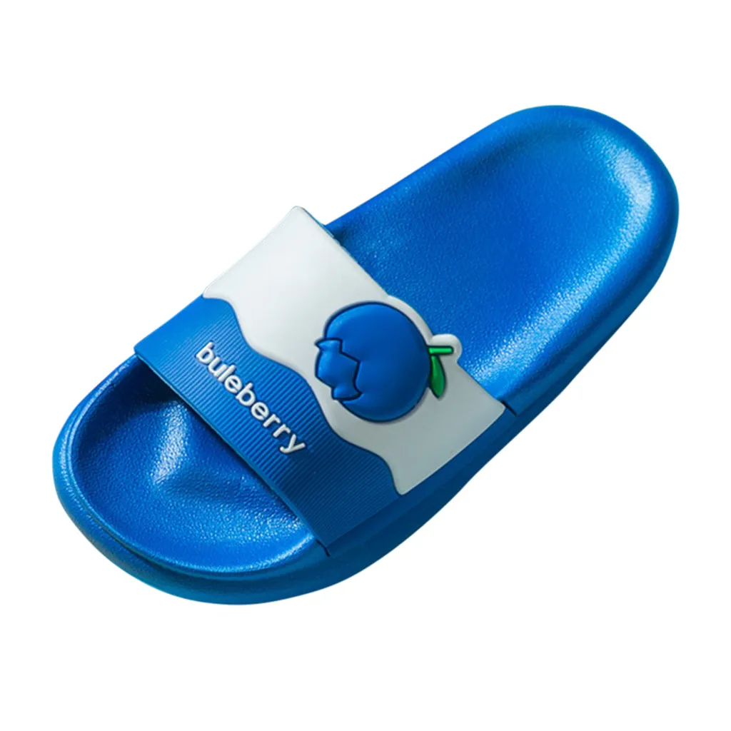 Шлепанцы для девочек и мальчиков летние шлепанцы с мультяшным жирафом пингвином