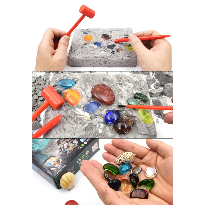 

Gem Dig Kit Dig Up 17 Gems STEM Science & Educational Toys make Great Kids