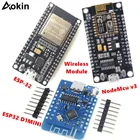 Беспроводной модуль NodeMcu v3 ESP32 D1MINI Lua макетная плата ESP8266 с антенной pcb и usb-портом ESP-12E CH340