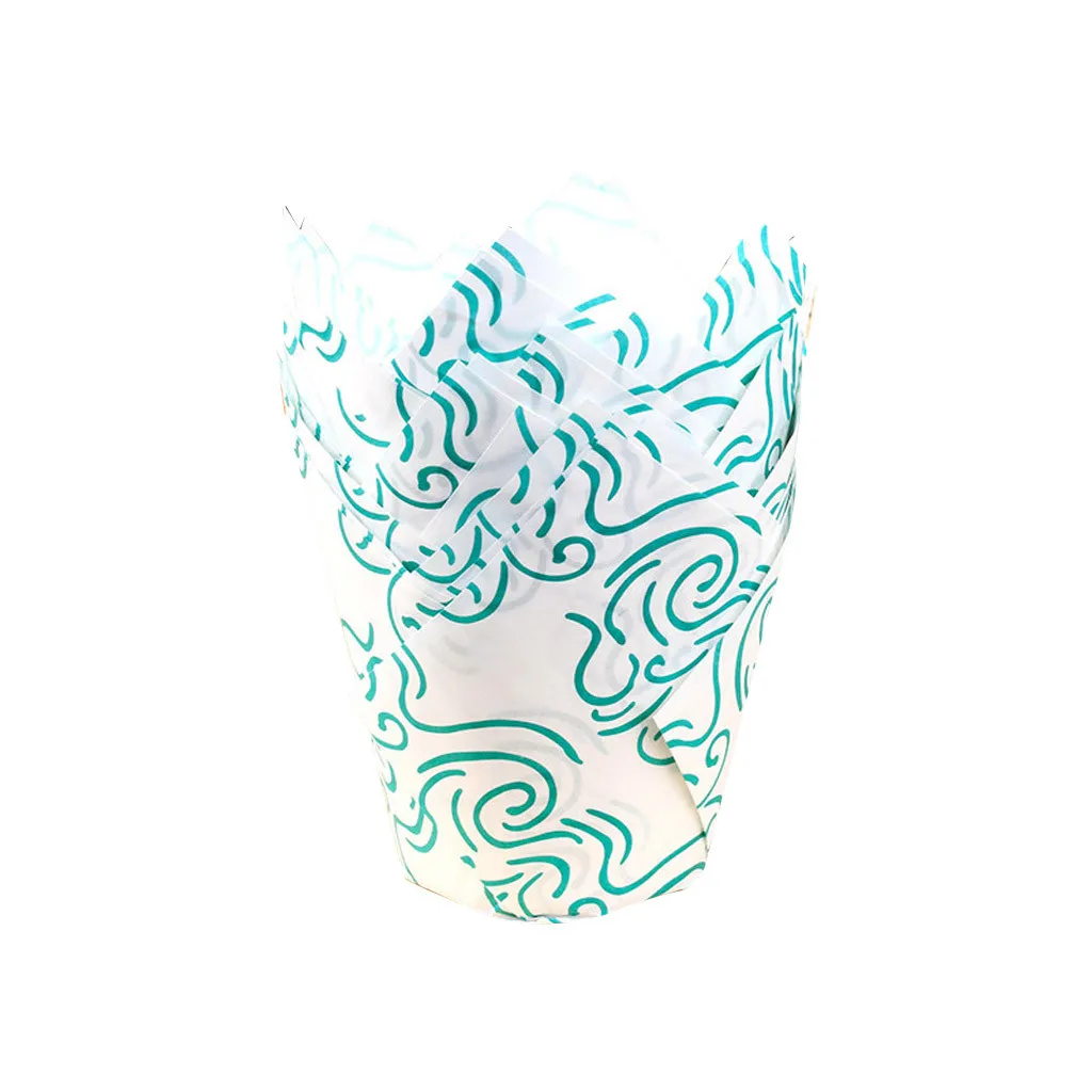 В наличии кекс лайнеры чашки Бумага тюли Выпечки Wrappe чехол торт Форма Для