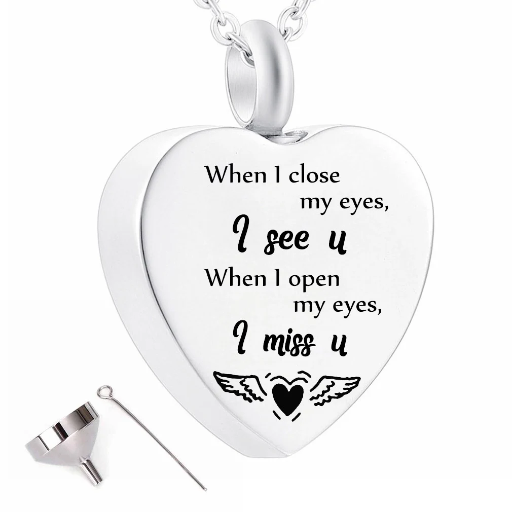 Женское Ожерелье из искусственных драгоценностей-когда я закрываю глаза тебя