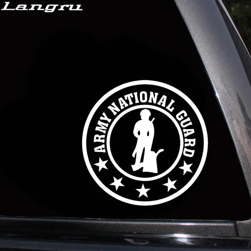 Langru 15*15 см армейская Национальная гвардия солдат закрывающая тело крутой воин