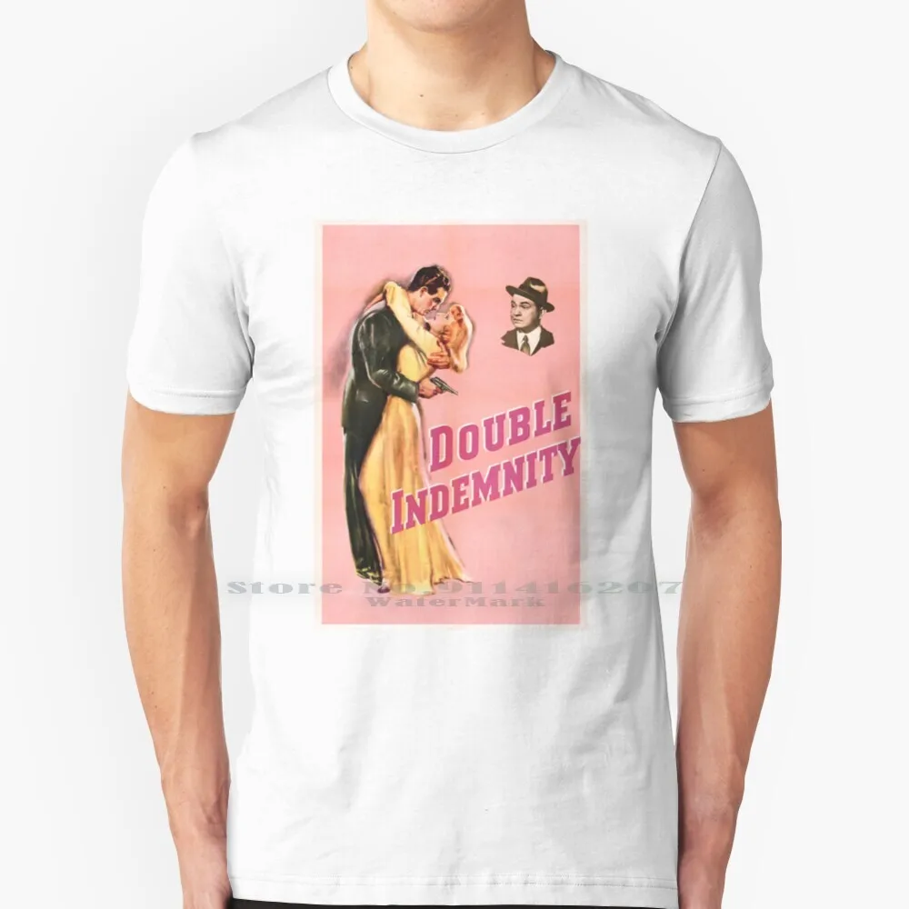 Футболка с изображением Бейна-двойной компенсации (Билли вильдера 1944) из 100%