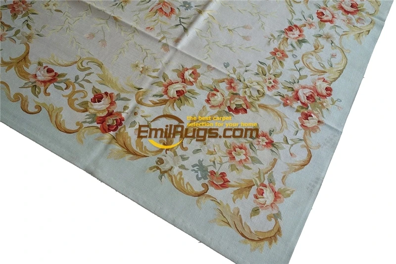 Французские ковры aubusson античное Садоводство аграрное Пастырское сцена панель