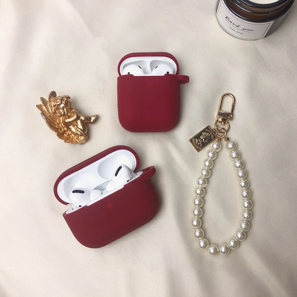 

Luxury Retro Silicone Case for Apple Airpods 1 2 3 Case for AirPods Pro Case TWS Bluetooth Earphone Accessories Headphone Box