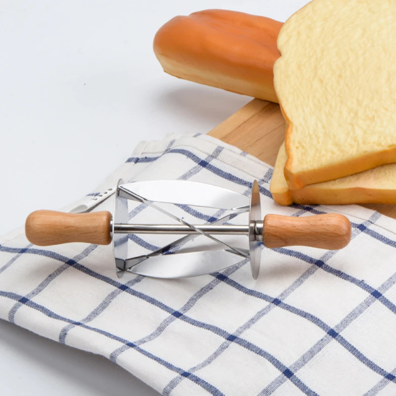 Нержавеющая сталь рулонный штифт резак для теста Кондитерская выпечка круассана