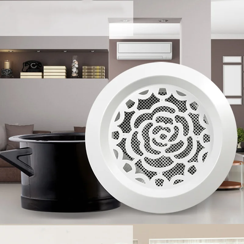 75 200 мм ABS вентиляционный гриль с регулируемым отверстием для стены вытяжка