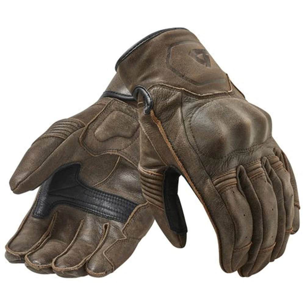 

Revit Palmer Motorcycle Gloves Bike Leather Retro Urban ClassicGenuine Cowhide Leather Motorbike Glove