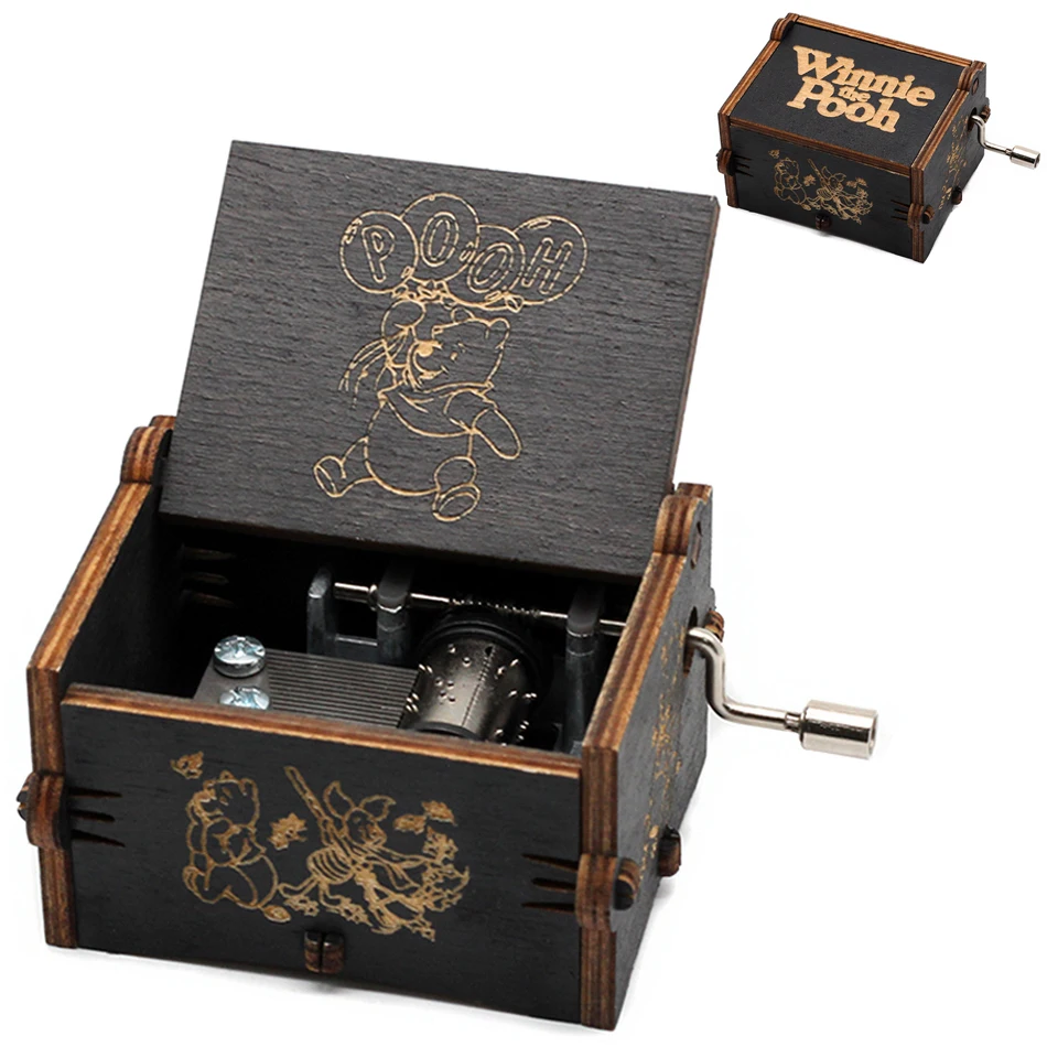 Музыкальная шкатулка с изображением Винни-Пуха различные музыкальные шкатулки