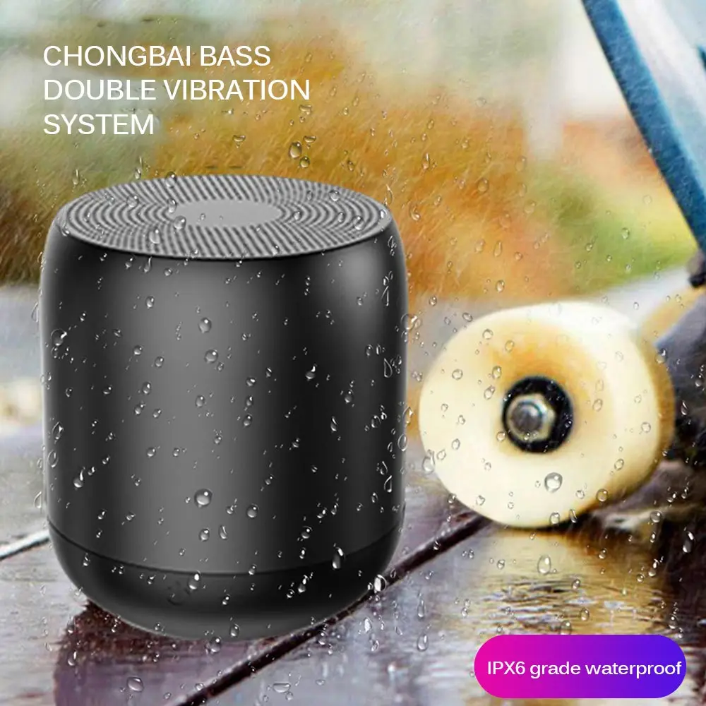 Bluetooth-Колонка Беспроводная Водонепроницаемая с сабвуфером | Электроника