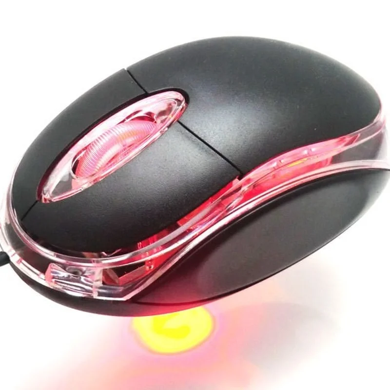 

High Quality USB 2.0 3D LED Optical Wheel Wired Mouse for PC/Laptop/Notebook New gaming accessories laptop accessories