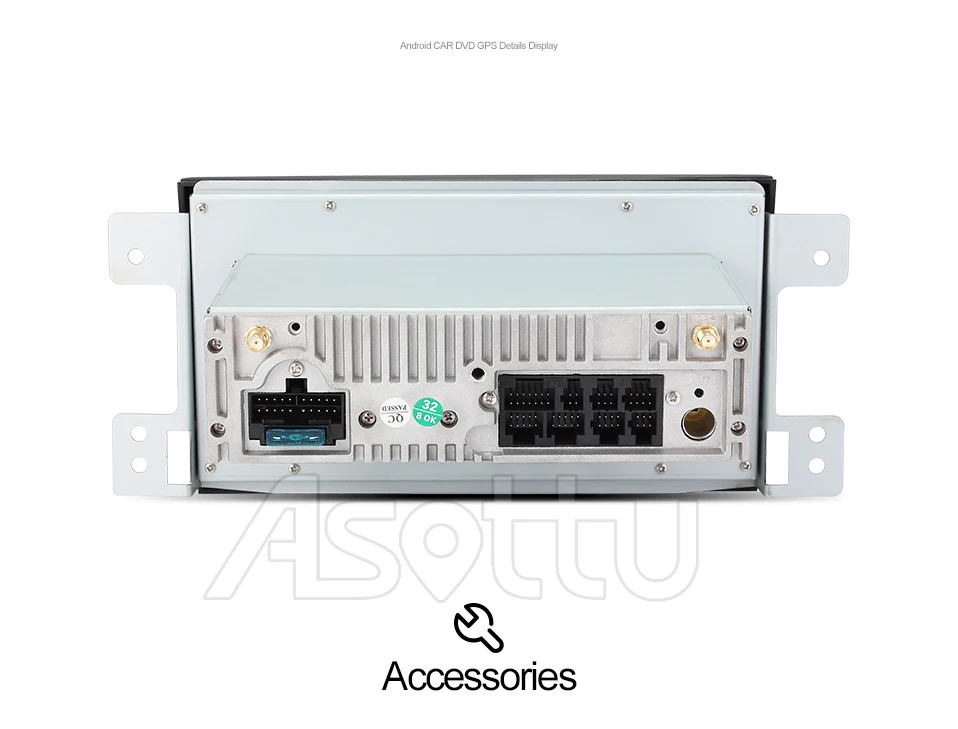 Asottu ips Android 9,0 PX30 автомобильный dvd для Suzuki Grand Vitara 2005-2012 мультимедиа головное устройство gps Радио Стерео gps навигация