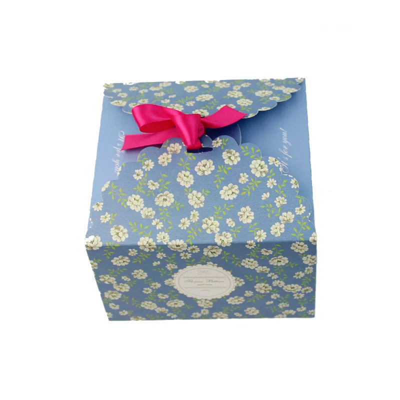 1 шт. коробка конфет Свадебная подарочная изысканная упаковка цветная Высокое