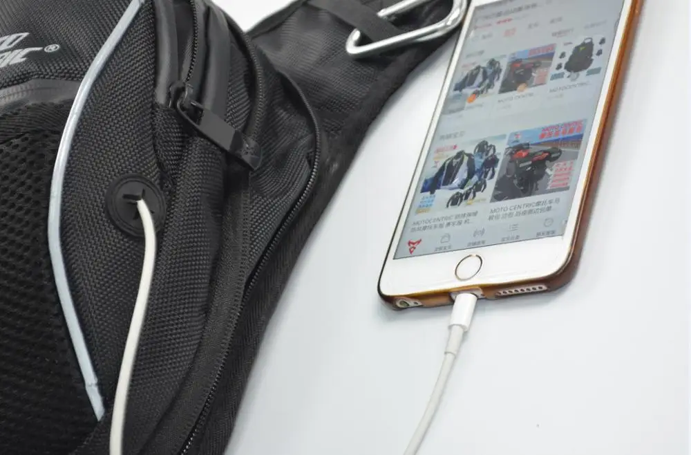 Водонепроницаемая поясная сумка для мужчин мотоциклетная из ткани Оксфорд