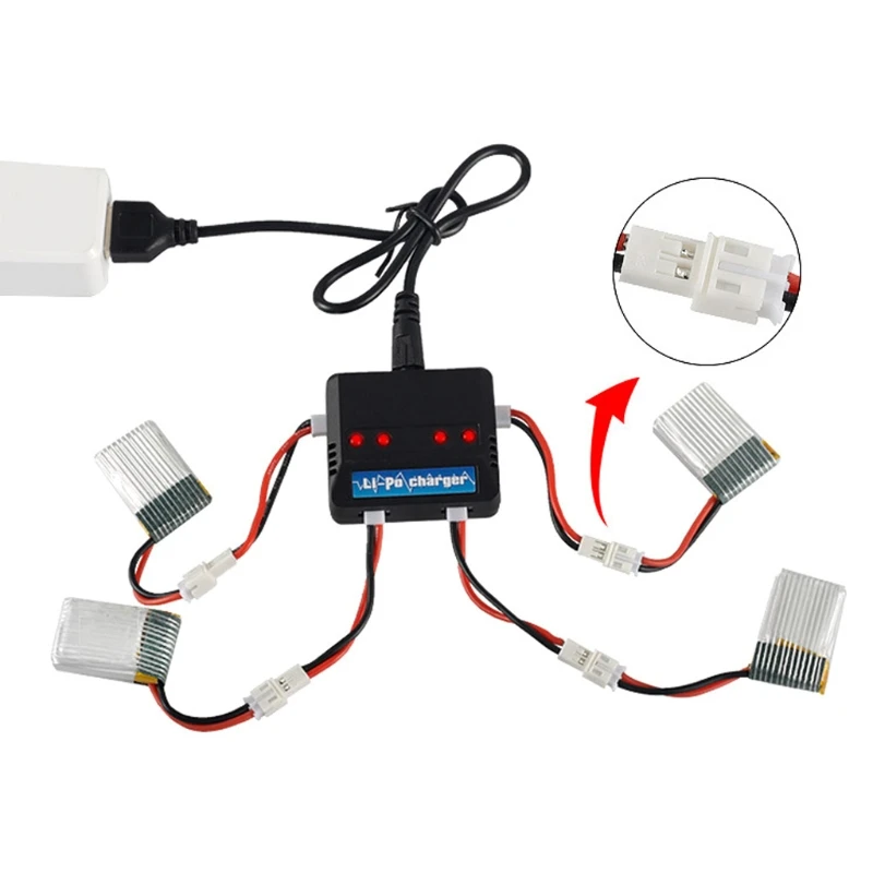 

10Pcs Battery Cable Wire Connector PH2.0 XH2.54 Male and Female Connector Cables Model Airplane Lithium Battery Charger