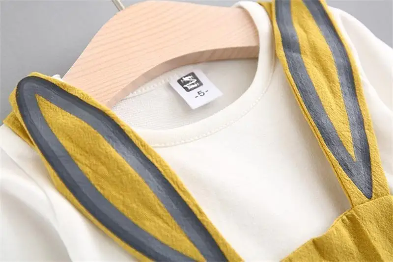 Популярное платье для девочек Детская одежда с круглым вырезом Сезон весна-осень