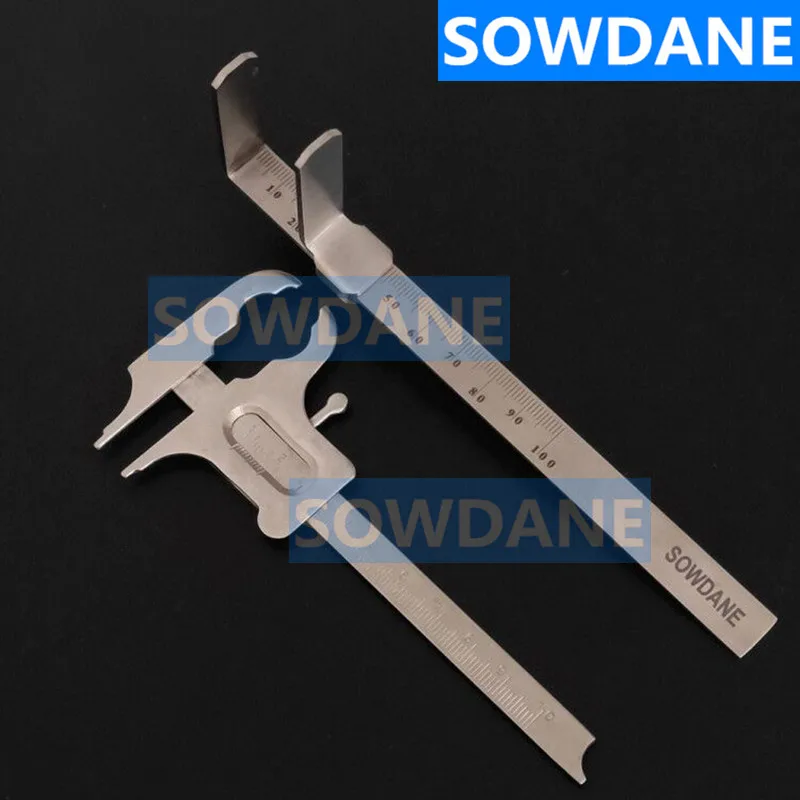 Линейка Стоматологическая Ортодонтическая вертикальная измерительная линейка