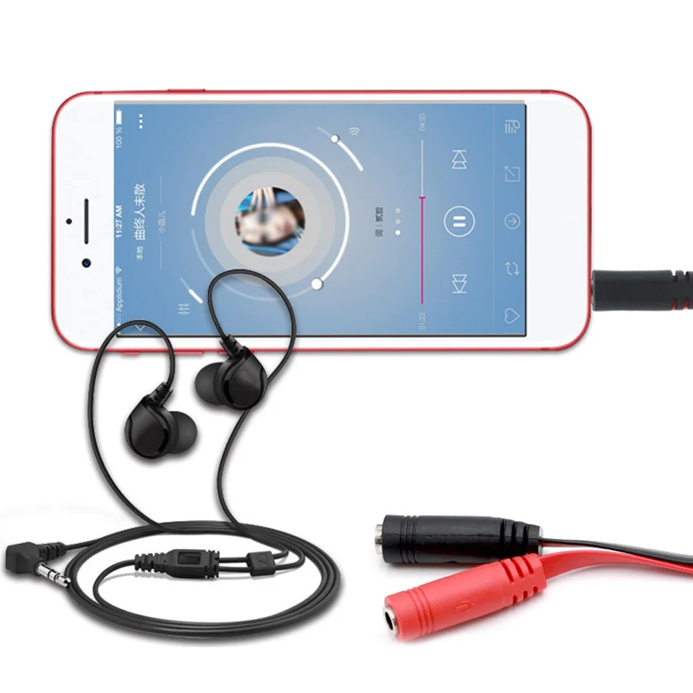 Аудиокабель адаптер 3 5 мм штырь гнездо для наушников|Аксессуары наушников| |