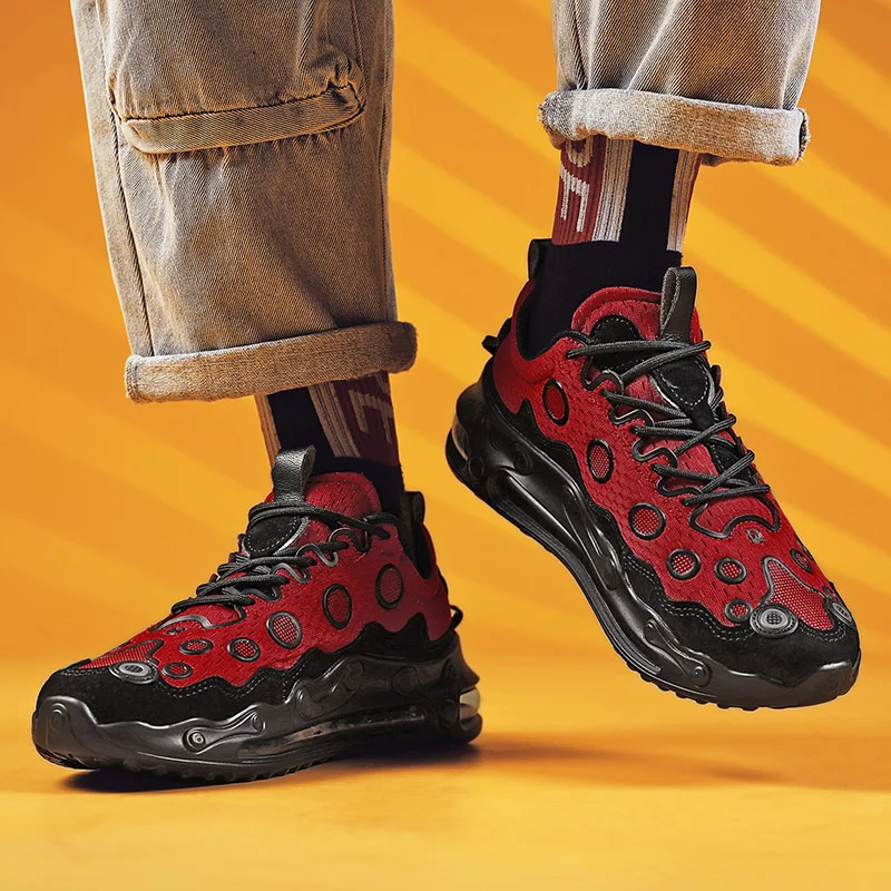 

Men's Casual Shoes Comfortable BreathableSpring Autumn New Fashion Breathable Mesh Light Sneakers Men Sport Shoes Running Shoes
