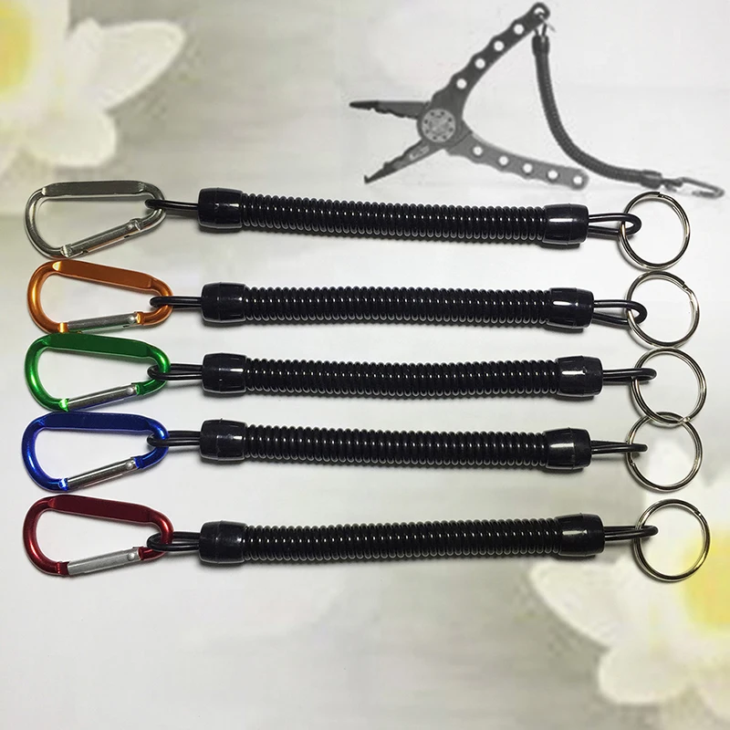 1 шт. рыболовные канаты Lanyards катание на байдарках Кемпинг безопасные ручки для губ приманка для рыбы инструменты рыболовный аксессуар карабин