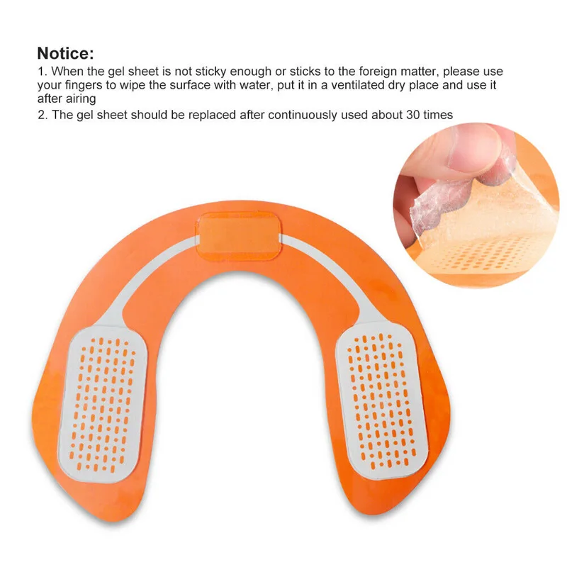 Сменный гелевый коврик для стимуляции мышц 3 шт./упак. тонер стимулятор ягодиц