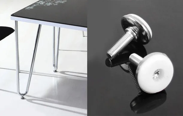 M6X20 bolt 28mm bottom Adjustable machine leg feet pad home kitchen cabinet Cupboard steel basement | Мебель