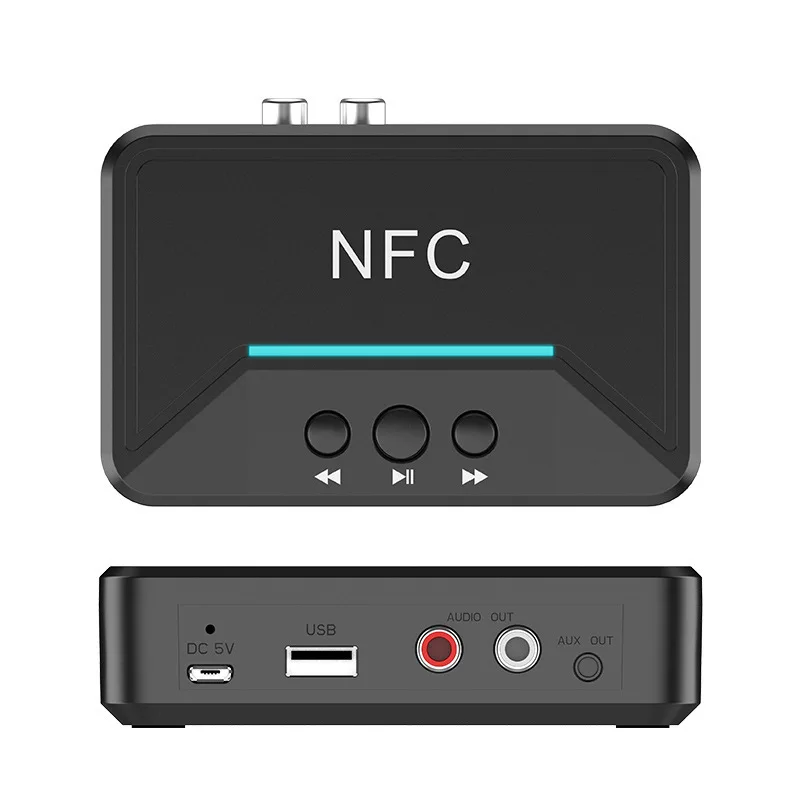 AUX-интерфейс для NFC5.0 bluetooth аудио прием 3 5 мм переключение старой колонки 2RCA