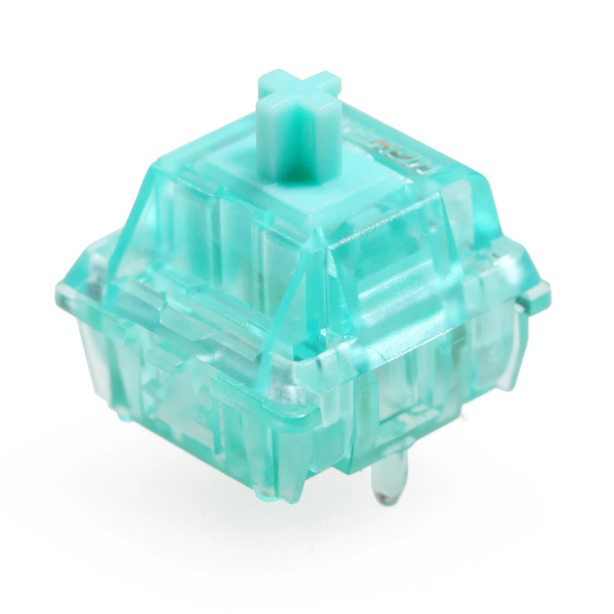 Gateron Бирюзовый Tealio переключатель линейный 63,5g 65g 5pin SMD RGB mx Переключатель стебля для механической клавиатуры голубой цвет