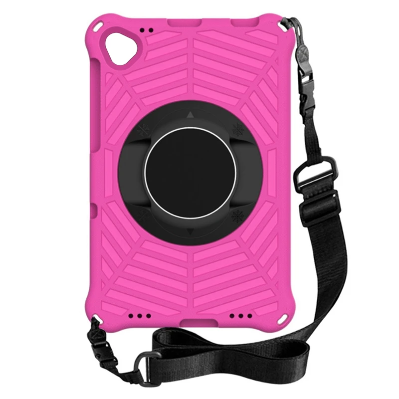 

NEW-for Lenovo M10 Plus X606F 10.3 Inch Case with Shoulder Strap 360 degree Rotating Stand Drop Proof Case