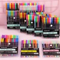 1218243648 colors marker set glitter gel pen for coloring books journals drawing painting doodling art markers supplies