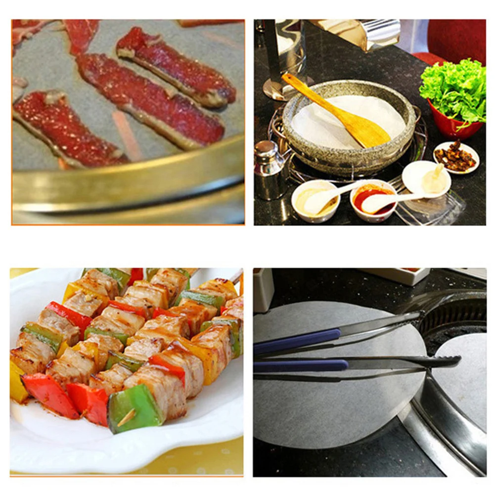 Бумага для готовки на пару круглая прокладка фритюрницы прогреватель духовки