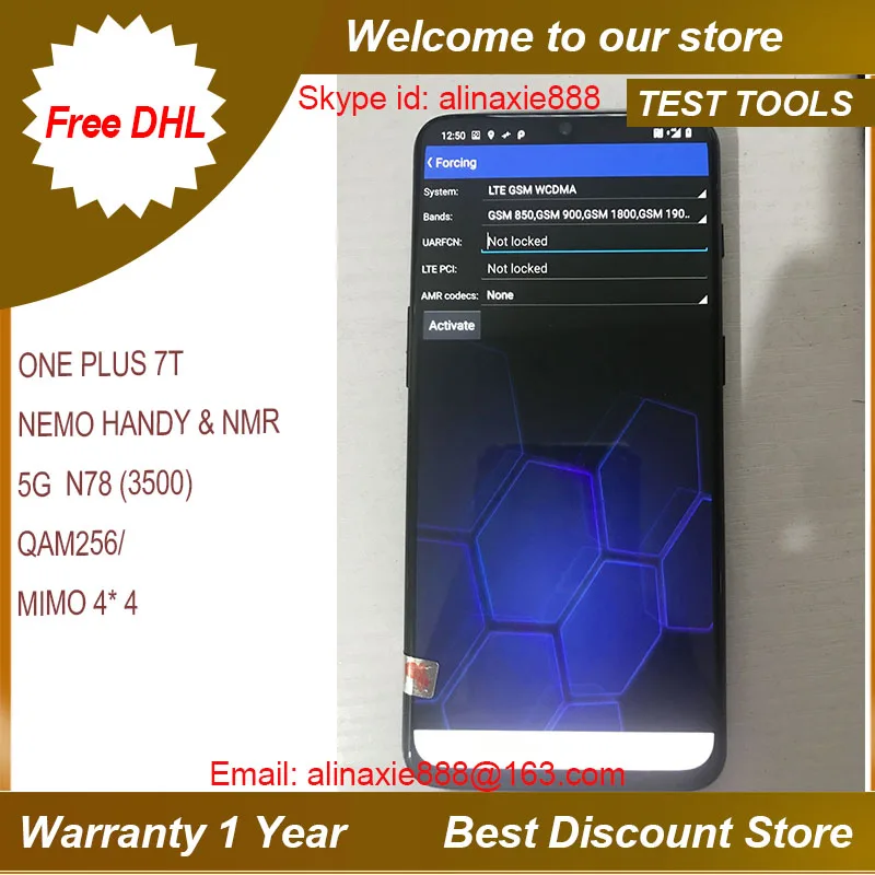 Бесплатная доставка DHL + 5G Oneplus 7 Pro Nemo Handy & Nmr Handsets Support / 5CA.. VOLTE тестирование.
