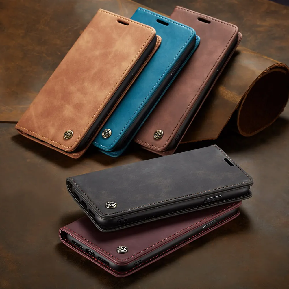 LAPOPNUT чехлы для телефонов Iphone X Xr Xs Max 7 8 Plus Apple 6 6s 5 SE 5s классический кожаный