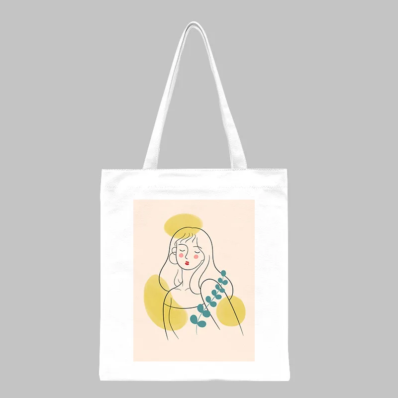 

Women Bags Flower Cute Fun Handbag Canvas Bags Large Capacity Floral Pattern Girls New Feminina Shoulder Messenger Bag Cartoon