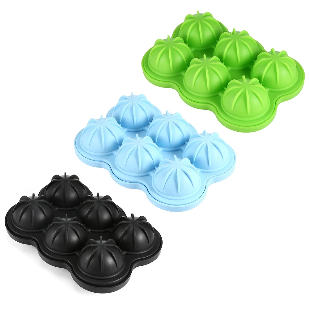 6 Полость вокруг силиконовой сферы лоток с формой для кубиков льда питьевые