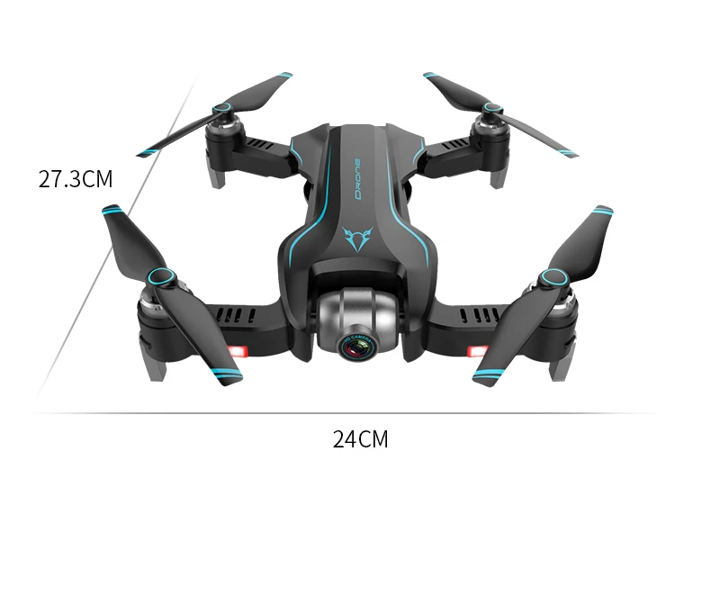 S20 gps Дрон с 4K HD регулируемой камерой X50 ZOOM 500m 5G wifi FPV RC Квадрокоптер Профессиональный складной Дрон E520S E58