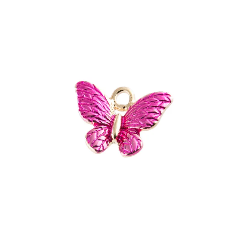 

10 Pcs Cute Butterfly Shape Charm DIY Jewelry Making Bracelet Necklace Pendant Charms Gold Color Handmade Accessories