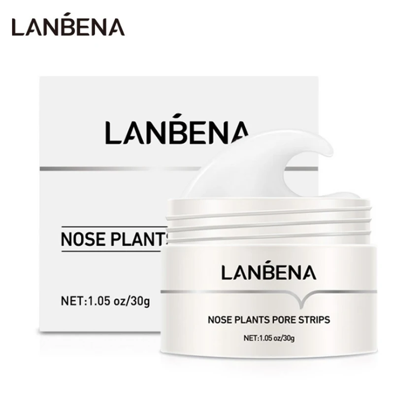 

LANBENA Blackhead Remover Nose Face Mask Pore Deep Deaning Oil Control And Improve Large Pores Nasal Patch Face Cream Skin Care