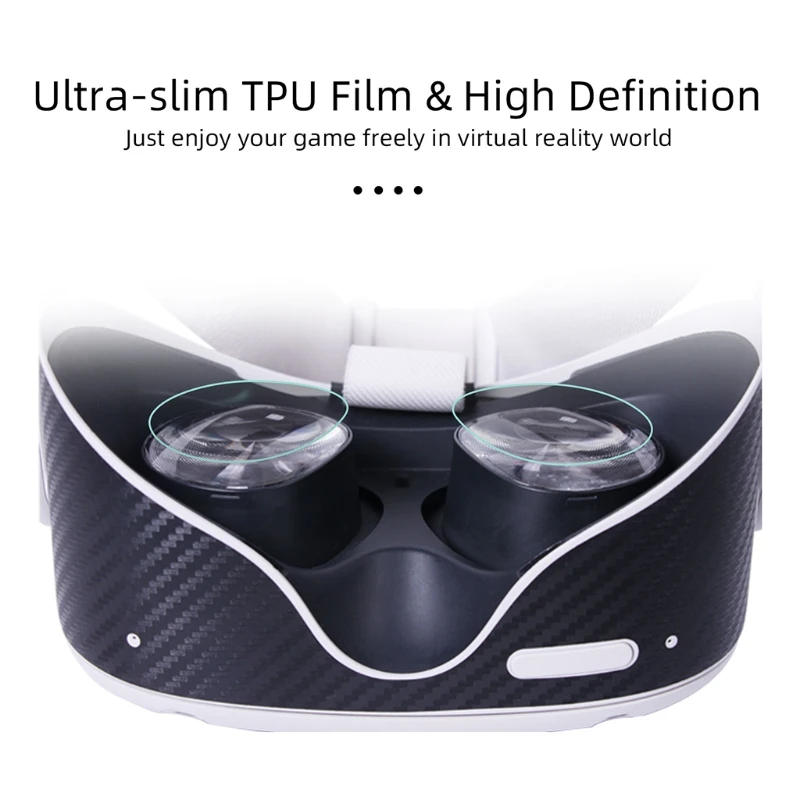 

1Set Anti-scratch VR Lens Protector Light Transmission Protective Film for -Oculus Quest 2 VR Glasses Wear-resistant