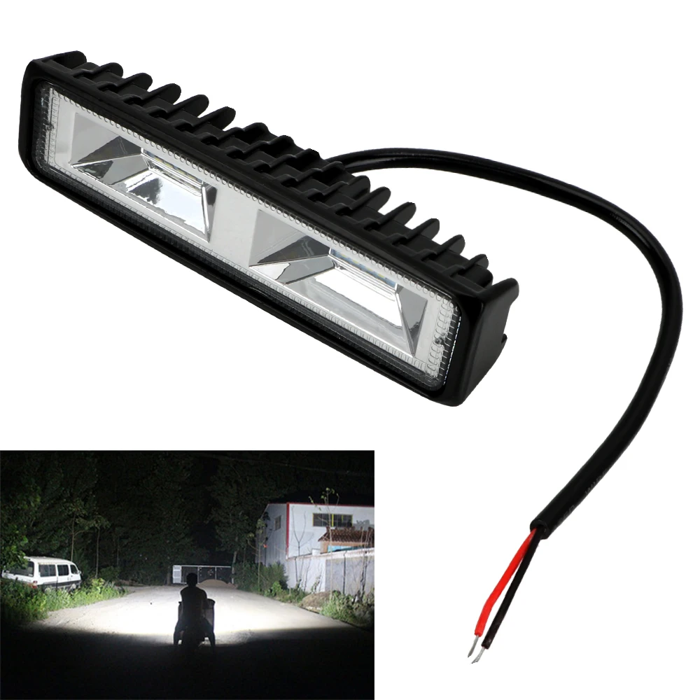 

LED Work Light 12-24V 36W For Auto Motorcycle Truck Boat Tractor Trailer Offroad Working Light Spotlight LED Headlights Fog Lamp