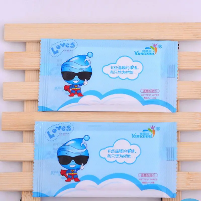 1 мешок одноразовые детские влажные салфетки путешествия портативный дети