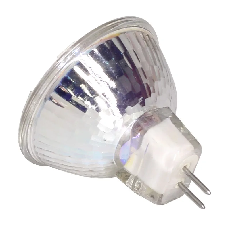 MR11 Светодиодная лампа 12 шт. SMD5050 AC/DC 12/24 в стеклянная крышка дисплея
