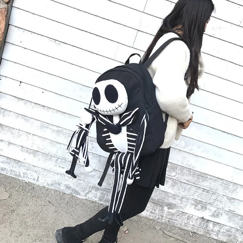 Модный рюкзак для Хэллоуина мужчин и женщин персонализированные уличные принты